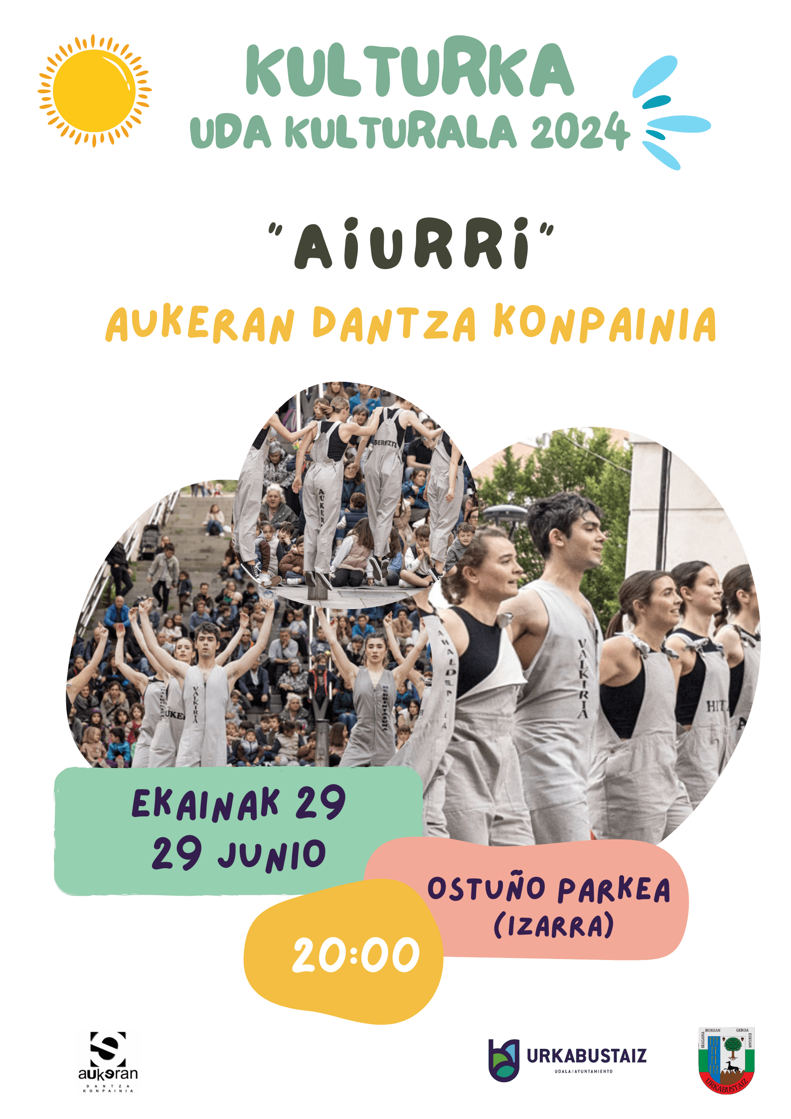 [:es]Espectáculo de danza 'Aiurri', del grupo Aukeran[:eu]'Aiurri' dantza ikuskizuna Aukeran taldearen eskutik[:] @ Ostuñon.