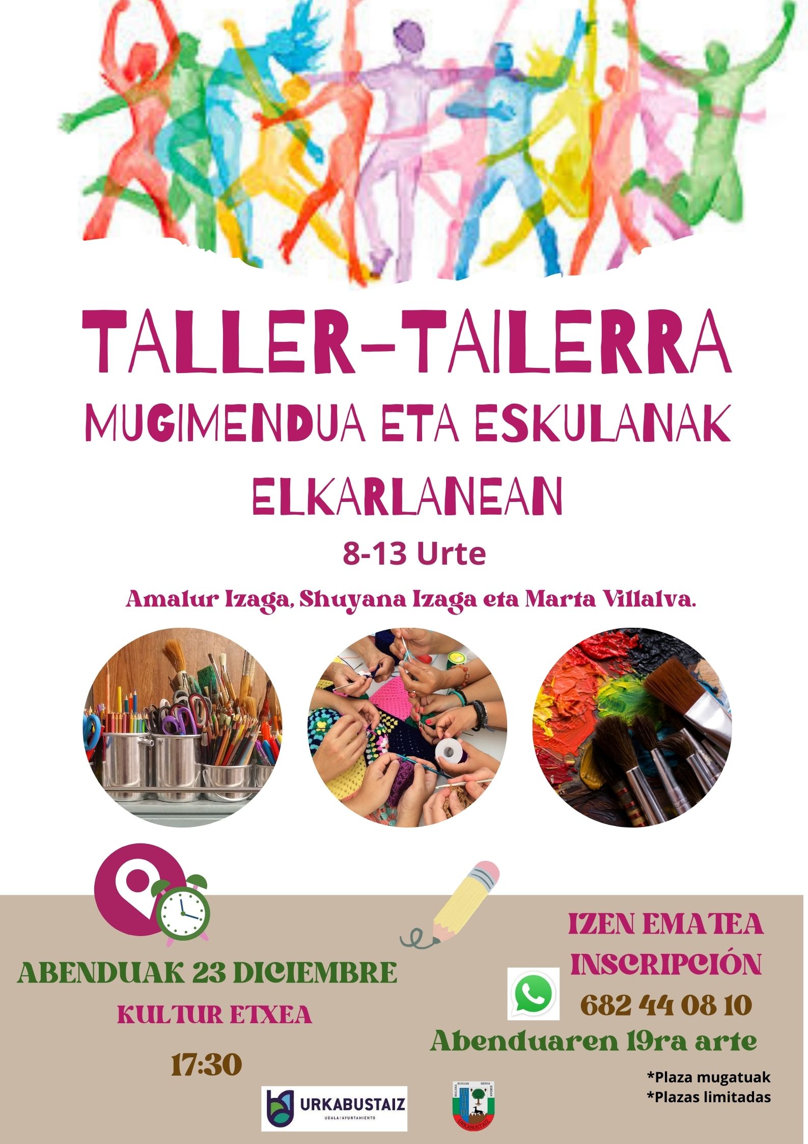 [:es]Taller de manualidades y movimiento[:eu]Eskulan eta mugimenduaren tailerra[:]